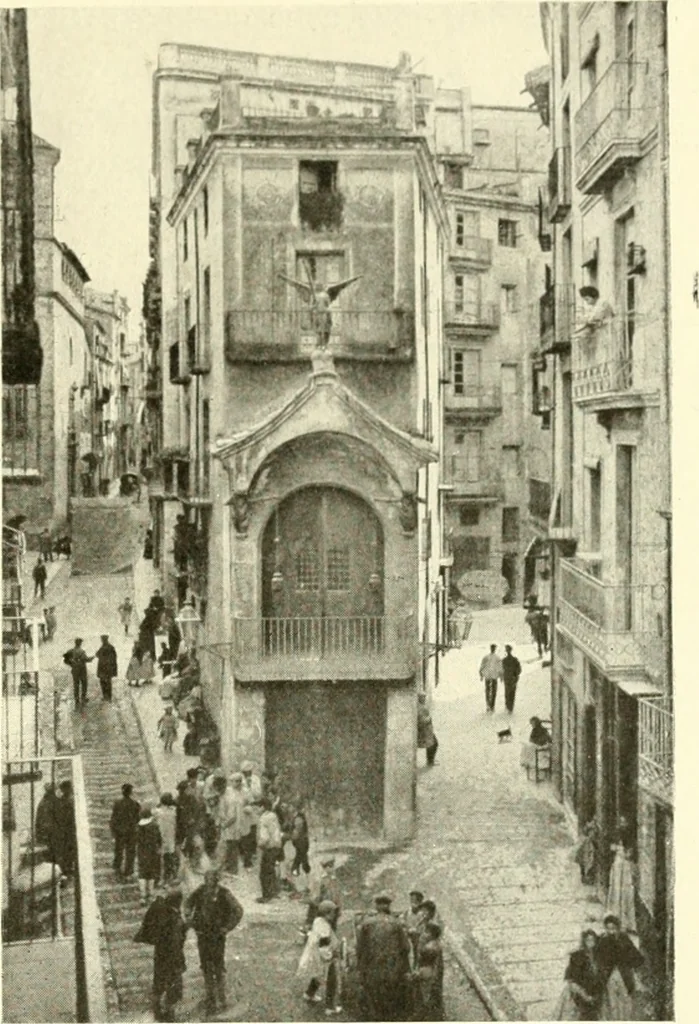 An illustration from Barcelone et les grands sanctuaires catalans, 1913, leaf 168