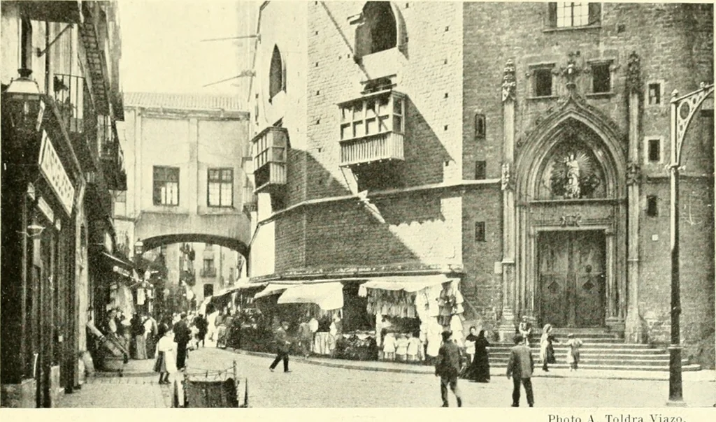 An illustration from Barcelone et les grands sanctuaires catalans, 1913, leaf 34