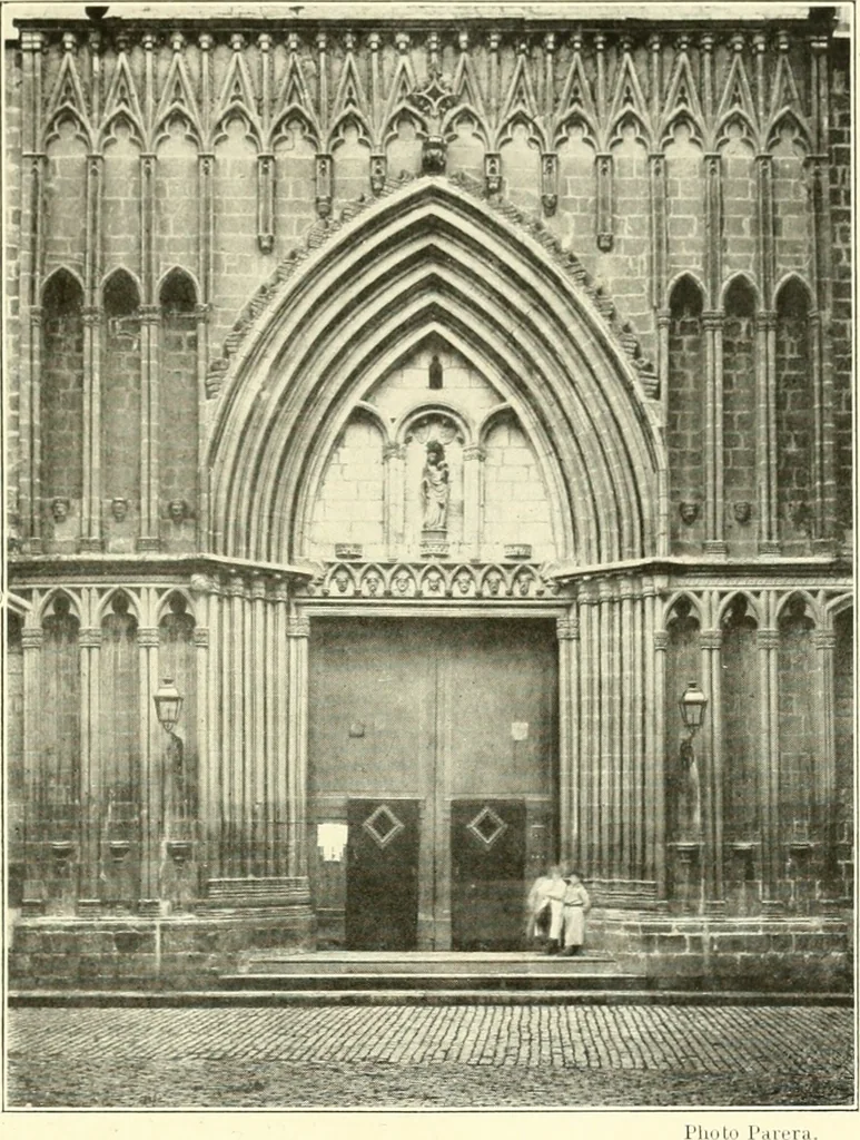 An illustration from Barcelone et les grands sanctuaires catalans, 1913, leaf 38