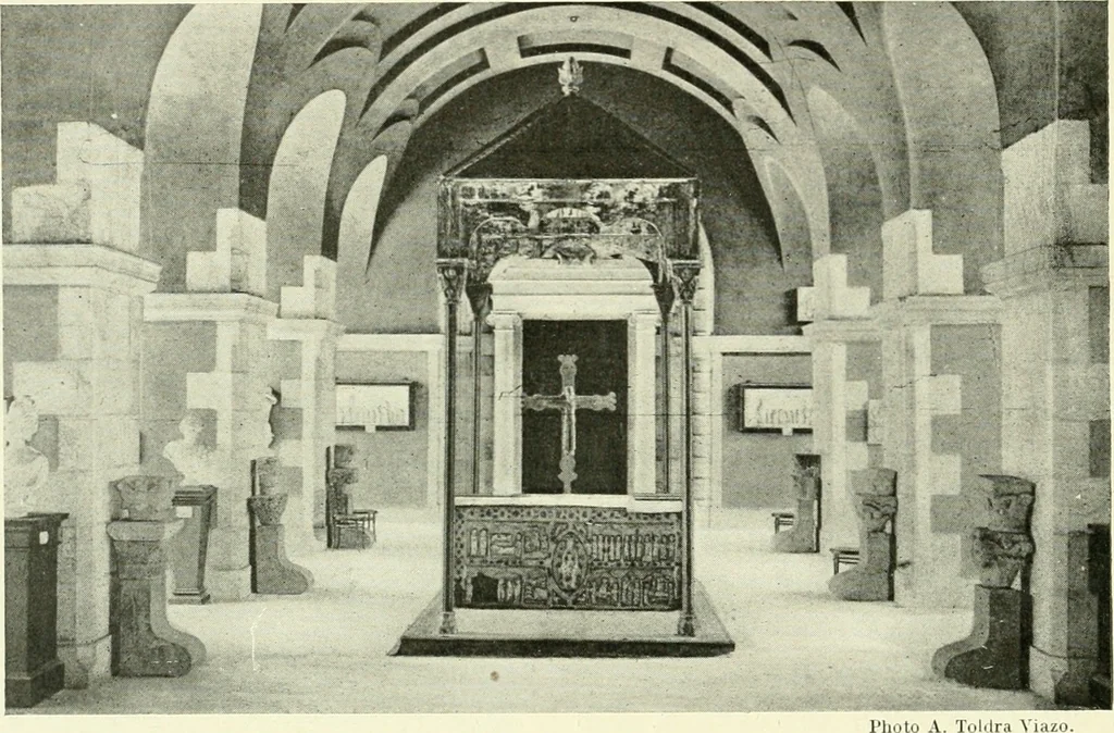 An illustration from Barcelone et les grands sanctuaires catalans, 1913, leaf 93
