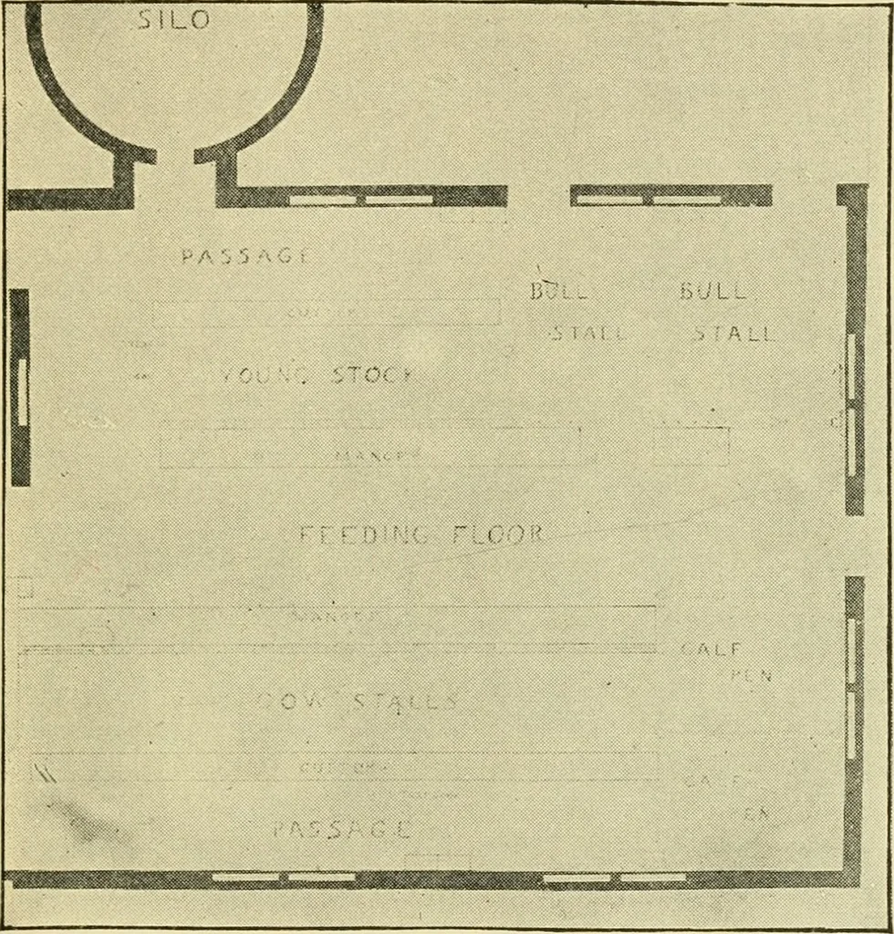 An illustration from Barn plans and outbuildings, 1914, leaf 124