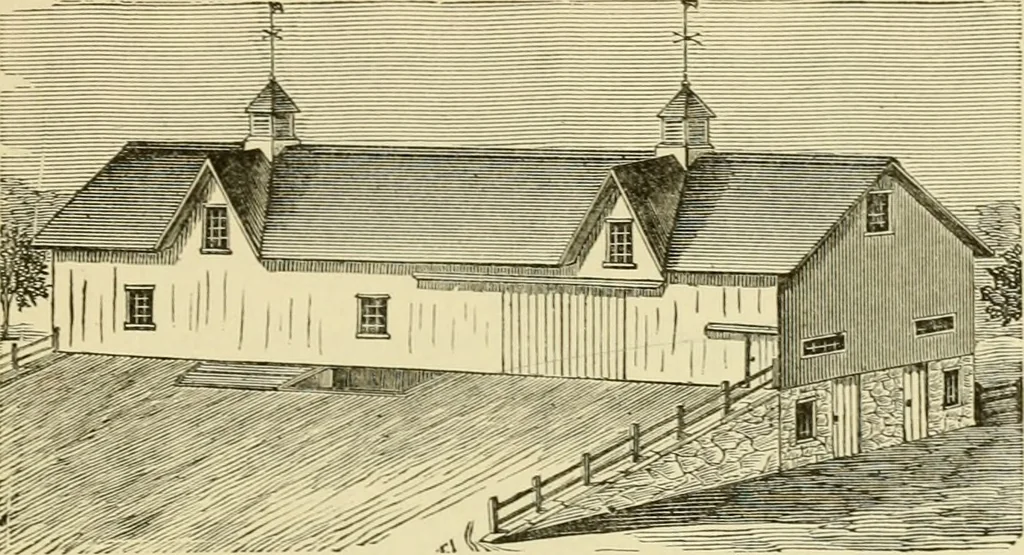 An illustration from Barn plans and outbuildings, 1914, leaf 130