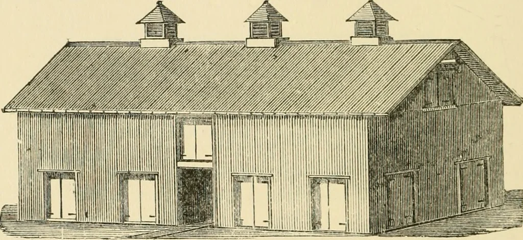 An illustration from Barn plans and outbuildings, 1914, leaf 133
