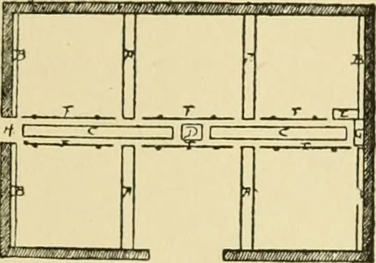 An illustration from Barn plans and outbuildings, 1914, leaf 158