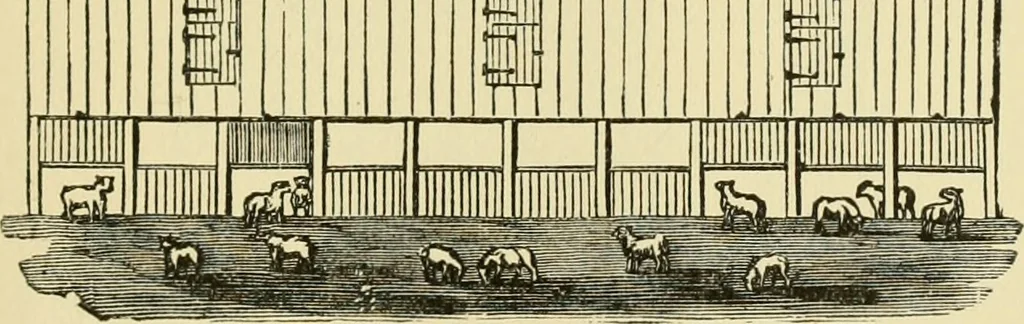 An illustration from Barn plans and outbuildings, 1914, leaf 158