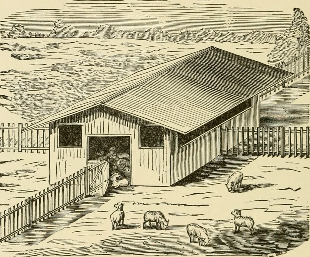 An illustration from Barn plans and outbuildings, 1914, leaf 163