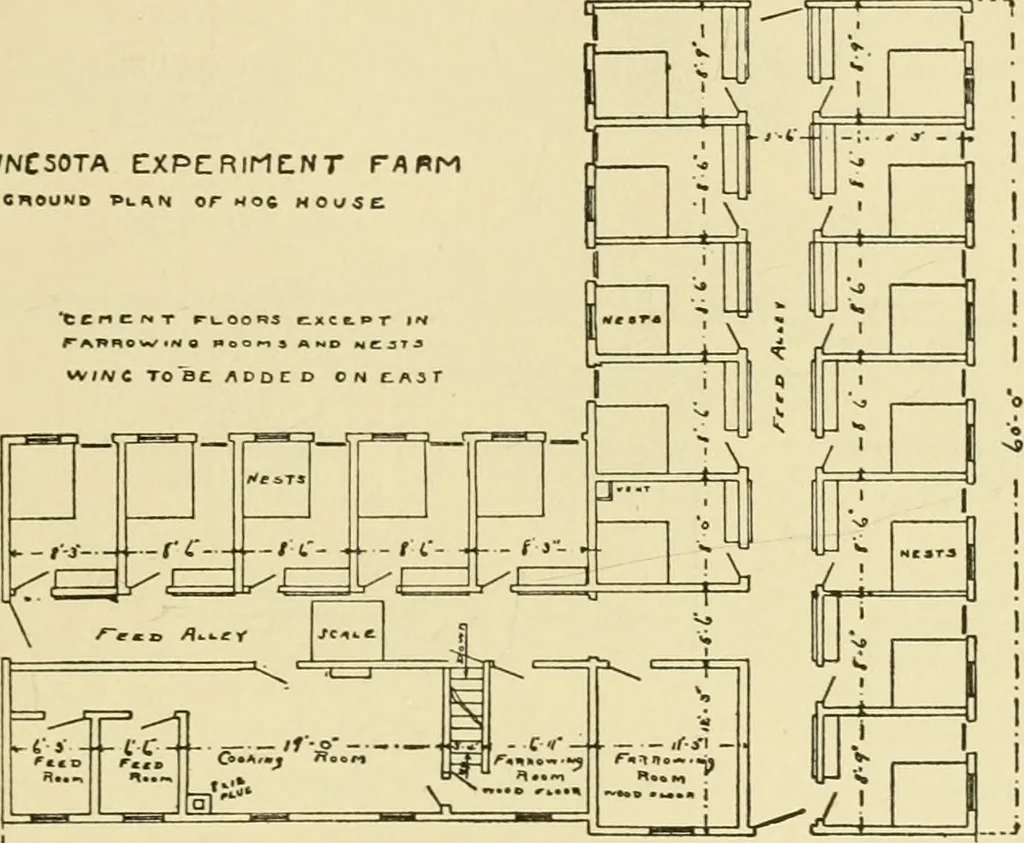 An illustration from Barn plans and outbuildings, 1914, leaf 178