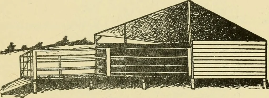 An illustration from Barn plans and outbuildings, 1914, leaf 184