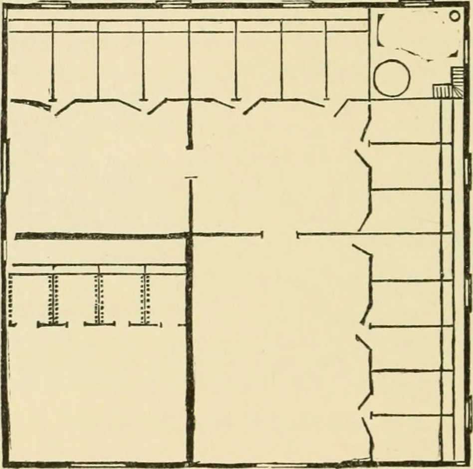 An illustration from Barn plans and outbuildings, 1914, leaf 195