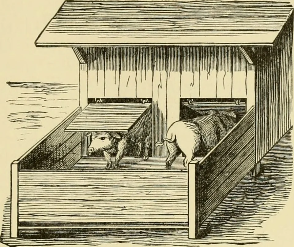 An illustration from Barn plans and outbuildings, 1914, leaf 204