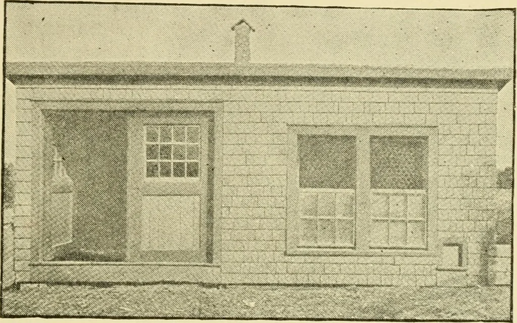 An illustration from Barn plans and outbuildings, 1914, leaf 208