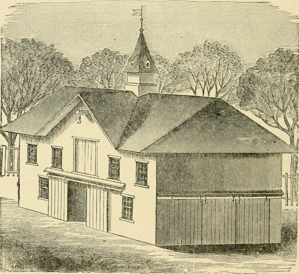 An illustration from Barn plans and outbuildings, 1914, leaf 239
