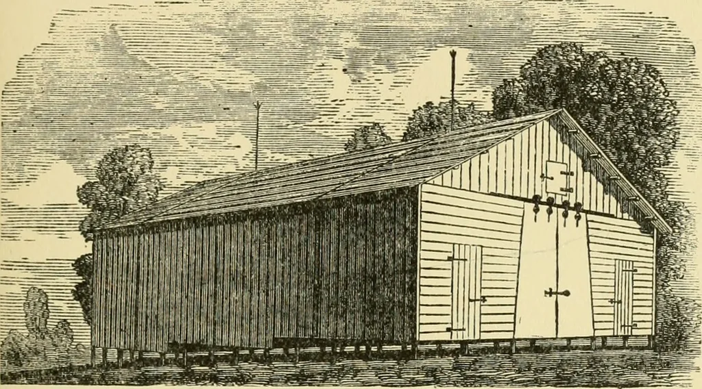 An illustration from Barn plans and outbuildings, 1914, leaf 252