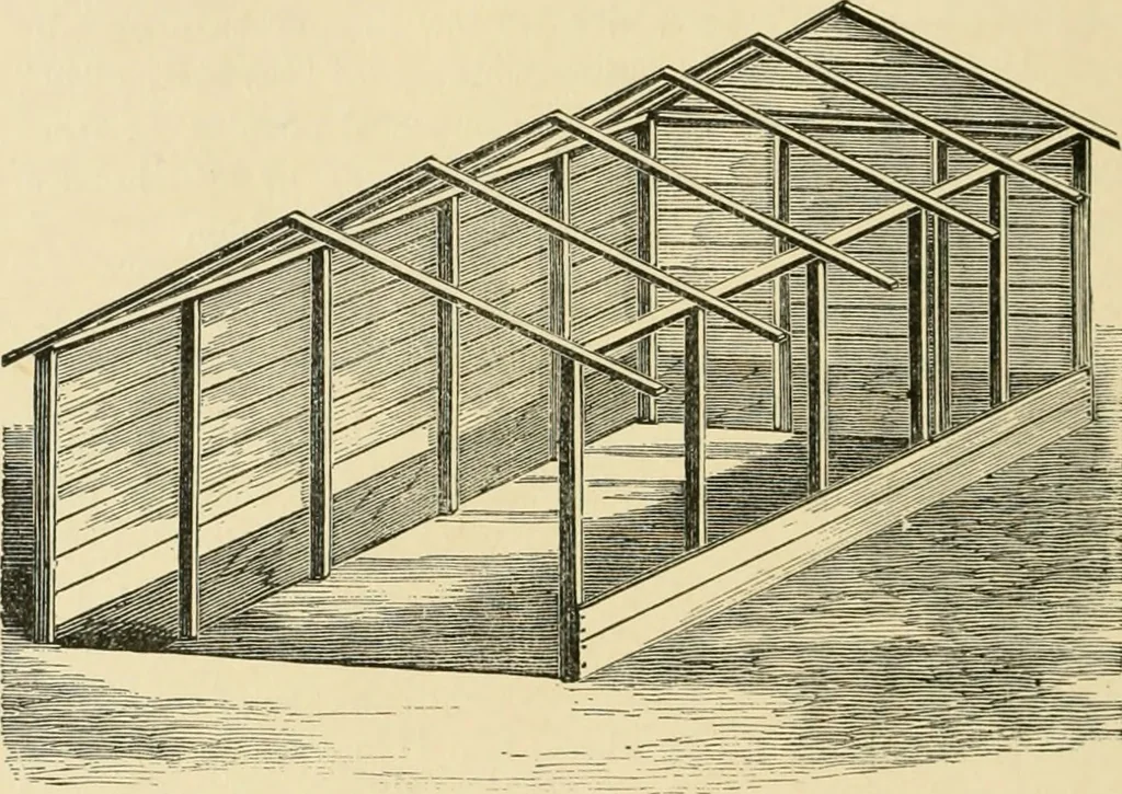 An illustration from Barn plans and outbuildings, 1914, leaf 261