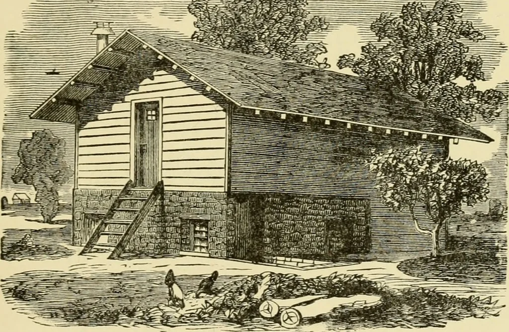 An illustration from Barn plans and outbuildings, 1914, leaf 280