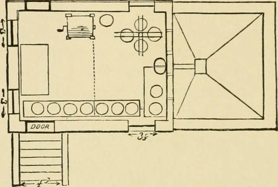An illustration from Barn plans and outbuildings, 1914, leaf 281