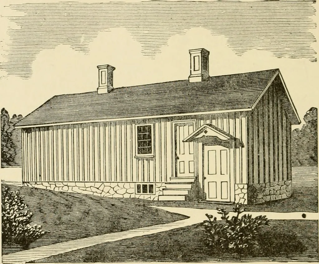 An illustration from Barn plans and outbuildings, 1914, leaf 287