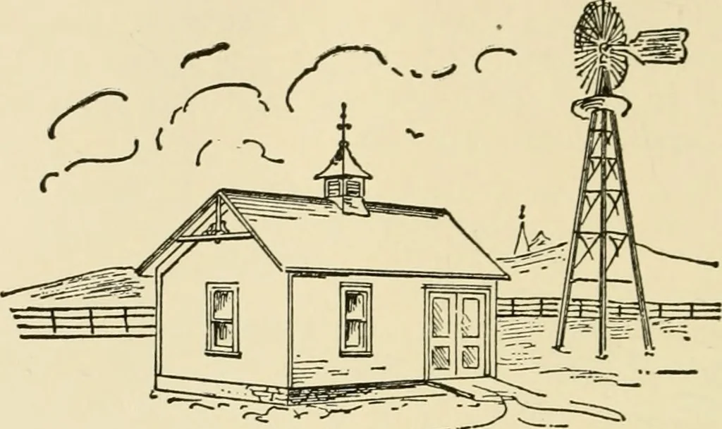 An illustration from Barn plans and outbuildings, 1914, leaf 291