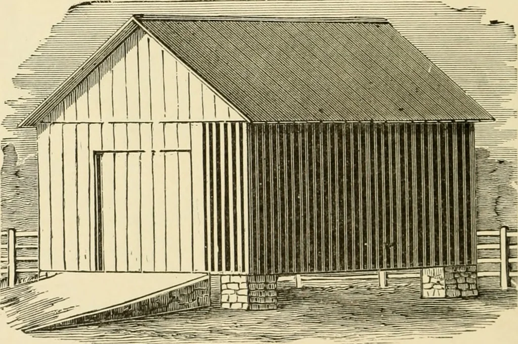 An illustration from Barn plans and outbuildings, 1914, leaf 313