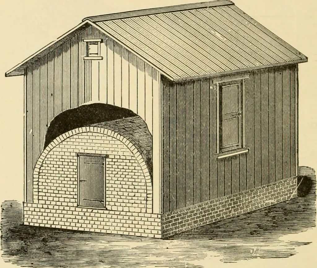 An illustration from Barn plans and outbuildings, 1914, leaf 323