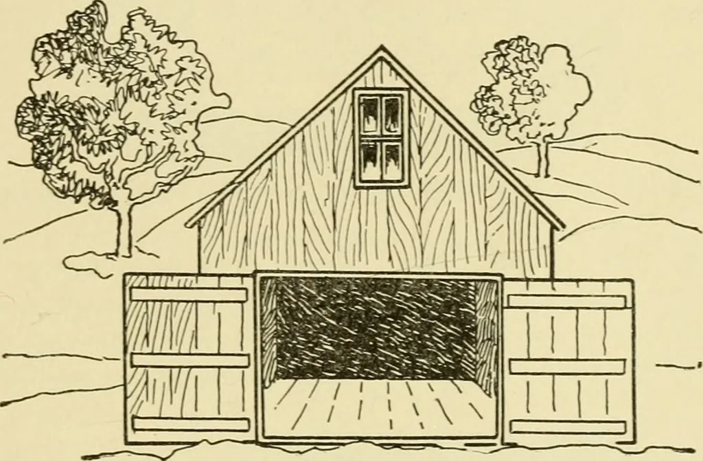 An illustration from Barn plans and outbuildings, 1914, leaf 370