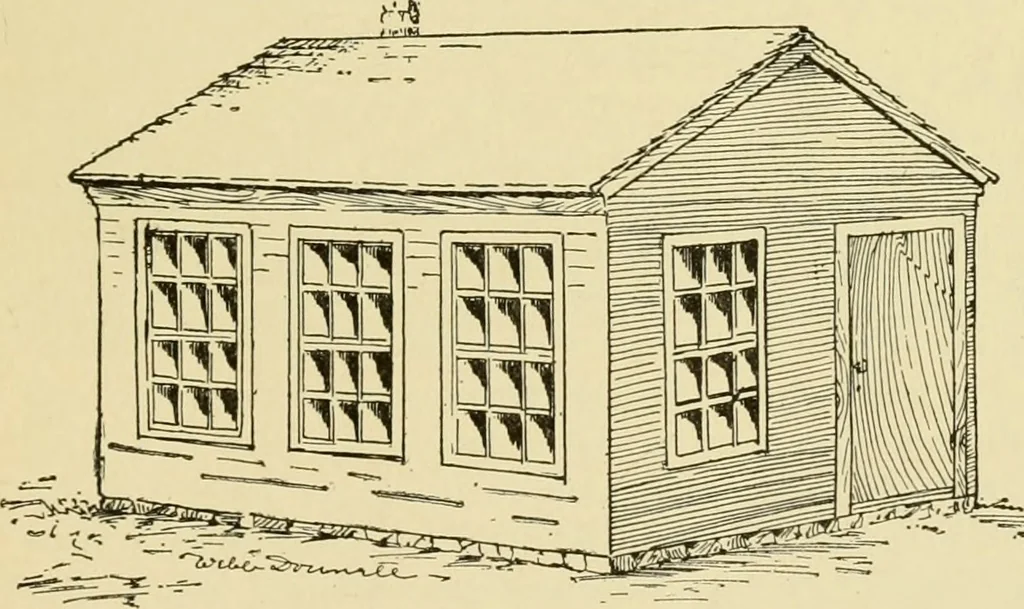 An illustration from Barn plans and outbuildings, 1914, leaf 396
