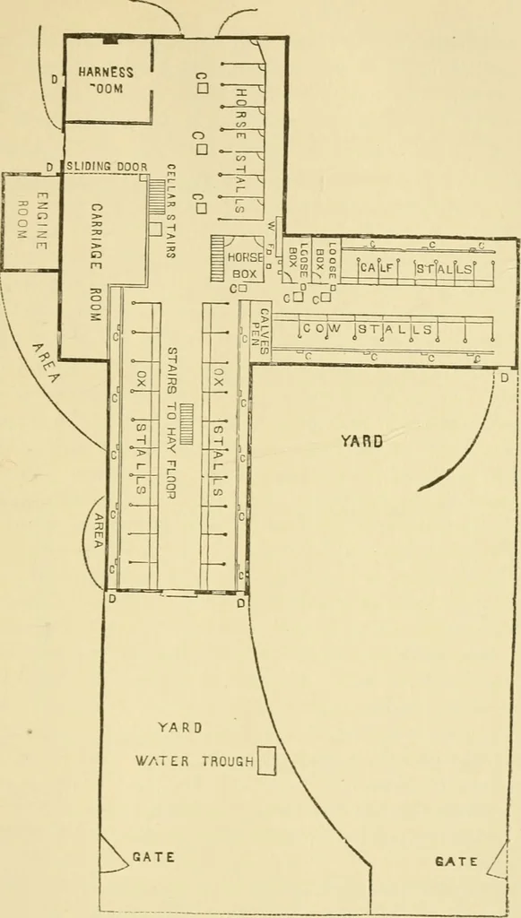 An illustration from Barn plans and outbuildings, 1914, leaf 44