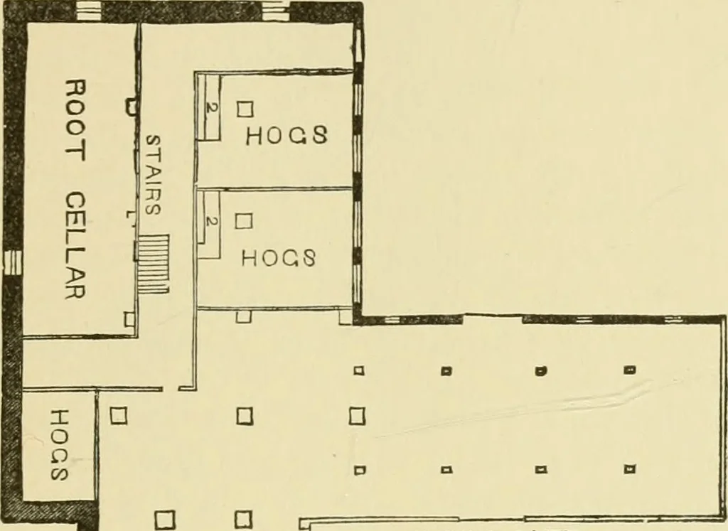 An illustration from Barn plans and outbuildings, 1914, leaf 46