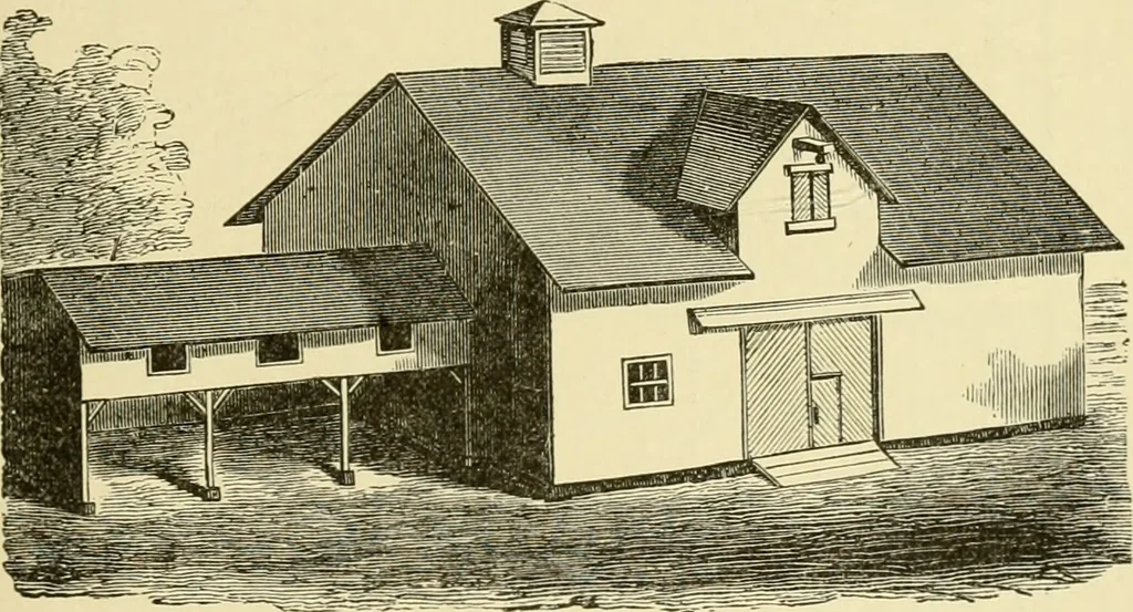 An illustration from Barn plans and outbuildings, 1914, leaf 58