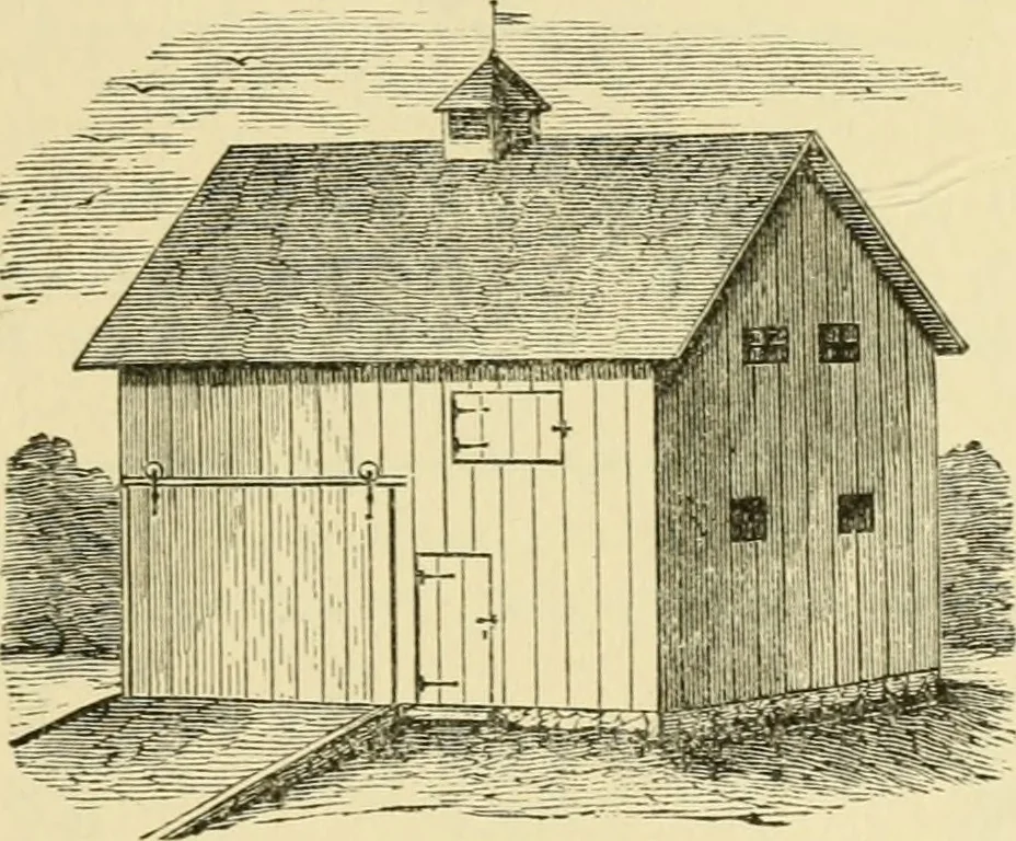 An illustration from Barn plans and outbuildings, 1914, leaf 70
