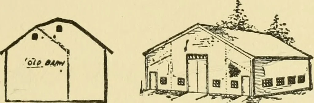 An illustration from Barn plans and outbuildings, 1914, leaf 74