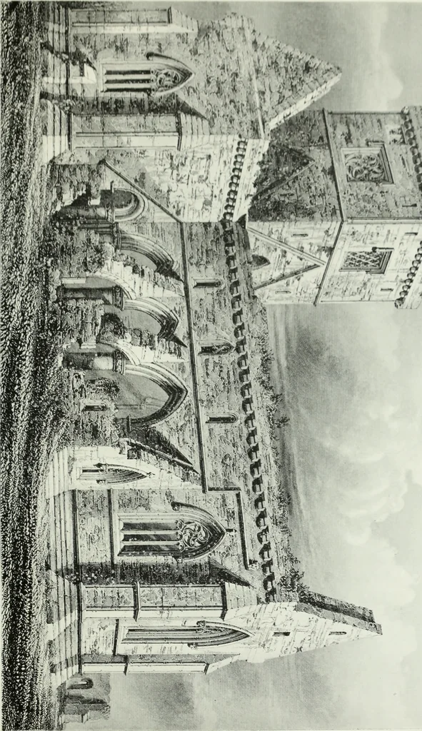 An illustration from The baronial and ecclesiastical antiquities of Scotland, 1909, leaf 118