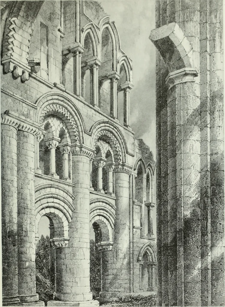 An illustration from The baronial and ecclesiastical antiquities of Scotland, 1909, leaf 136
