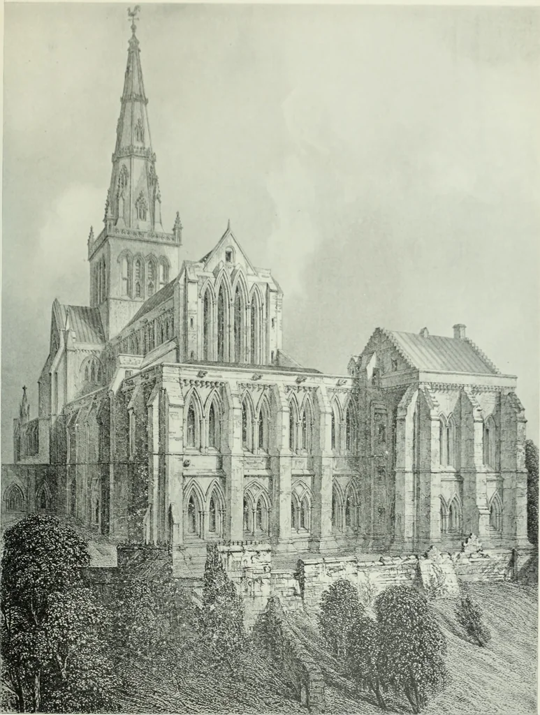 An illustration from The baronial and ecclesiastical antiquities of Scotland, 1909, leaf 14