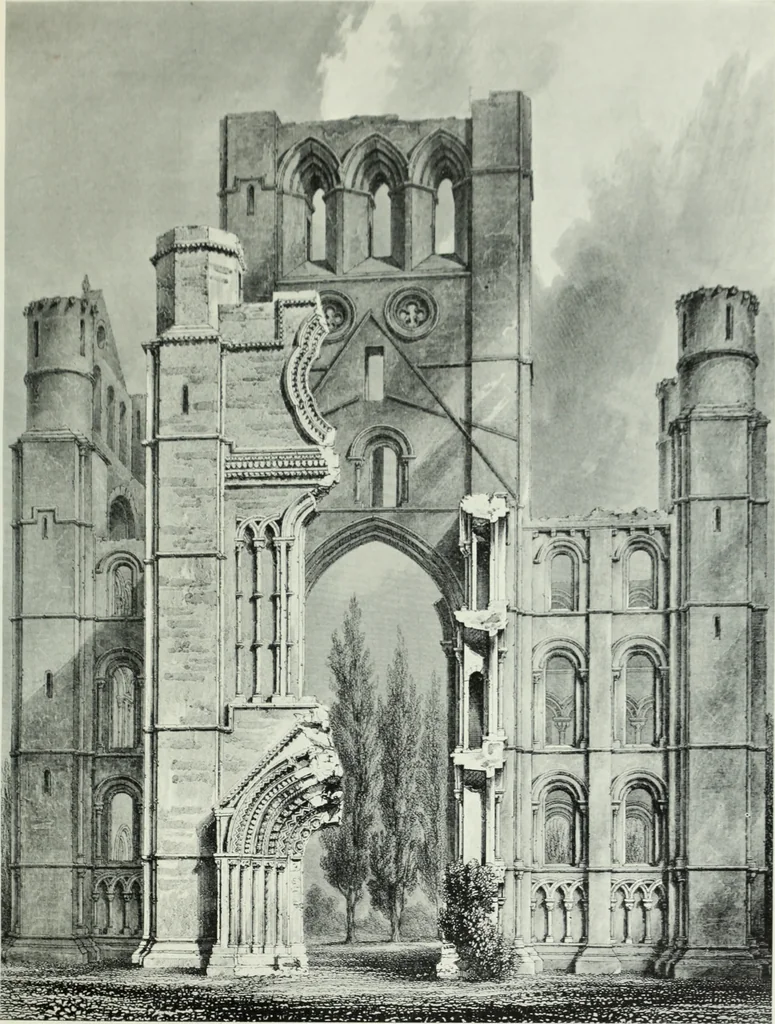An illustration from The baronial and ecclesiastical antiquities of Scotland, 1909, leaf 146