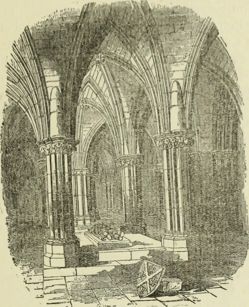 An illustration from The baronial and ecclesiastical antiquities of Scotland, 1909, leaf 16