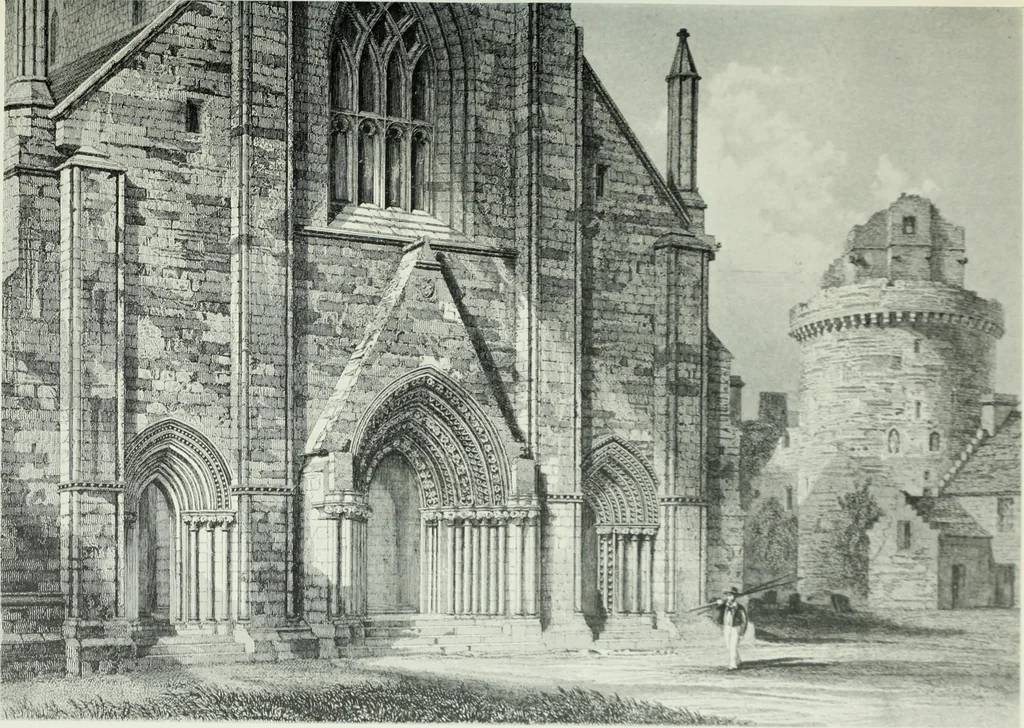 An illustration from The baronial and ecclesiastical antiquities of Scotland, 1909, leaf 184