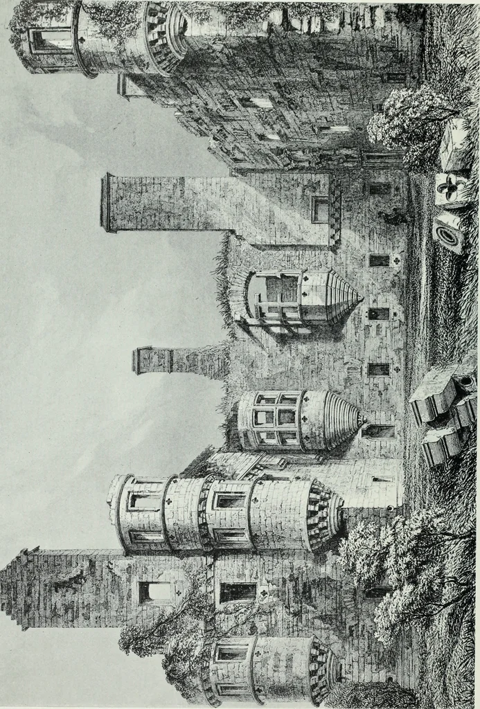 An illustration from The baronial and ecclesiastical antiquities of Scotland, 1909, leaf 197