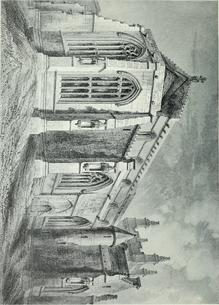 An illustration from The baronial and ecclesiastical antiquities of Scotland, 1909, leaf 215