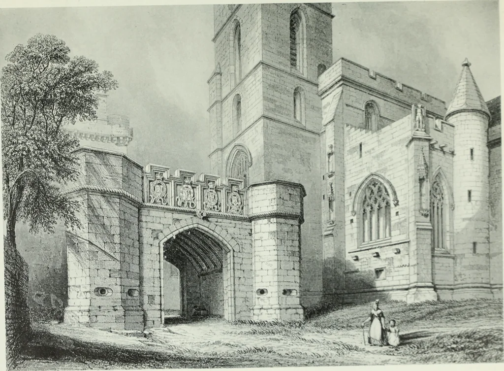 An illustration from The baronial and ecclesiastical antiquities of Scotland, 1909, leaf 224