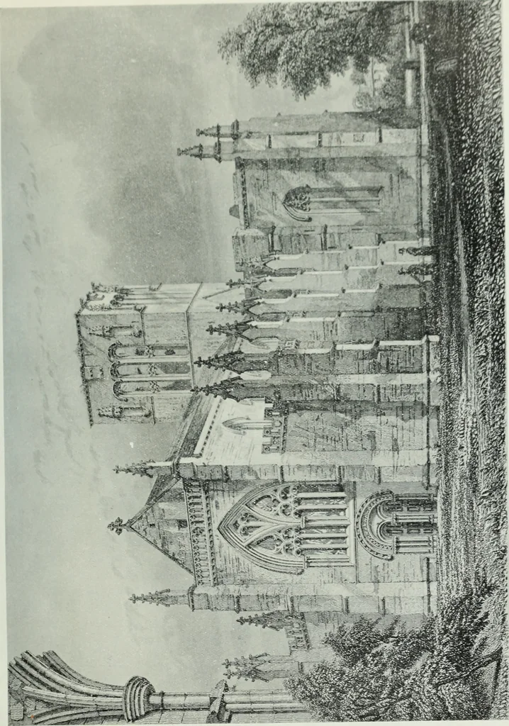 An illustration from The baronial and ecclesiastical antiquities of Scotland, 1909, leaf 42