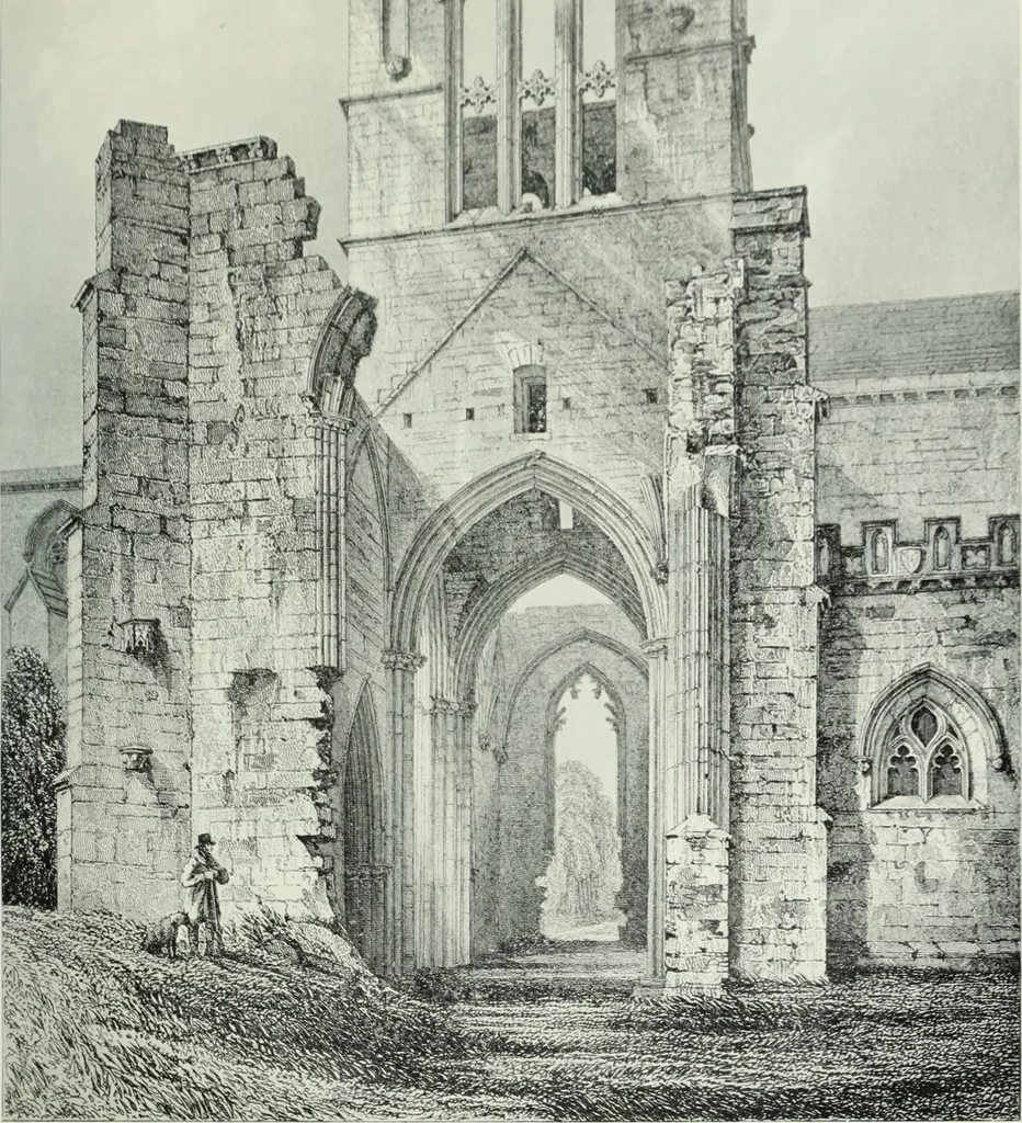 An illustration from The baronial and ecclesiastical antiquities of Scotland, 1909, leaf 48