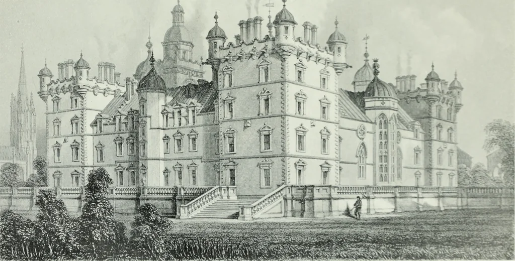 An illustration from The baronial and ecclesiastical antiquities of Scotland, 1909, leaf 54