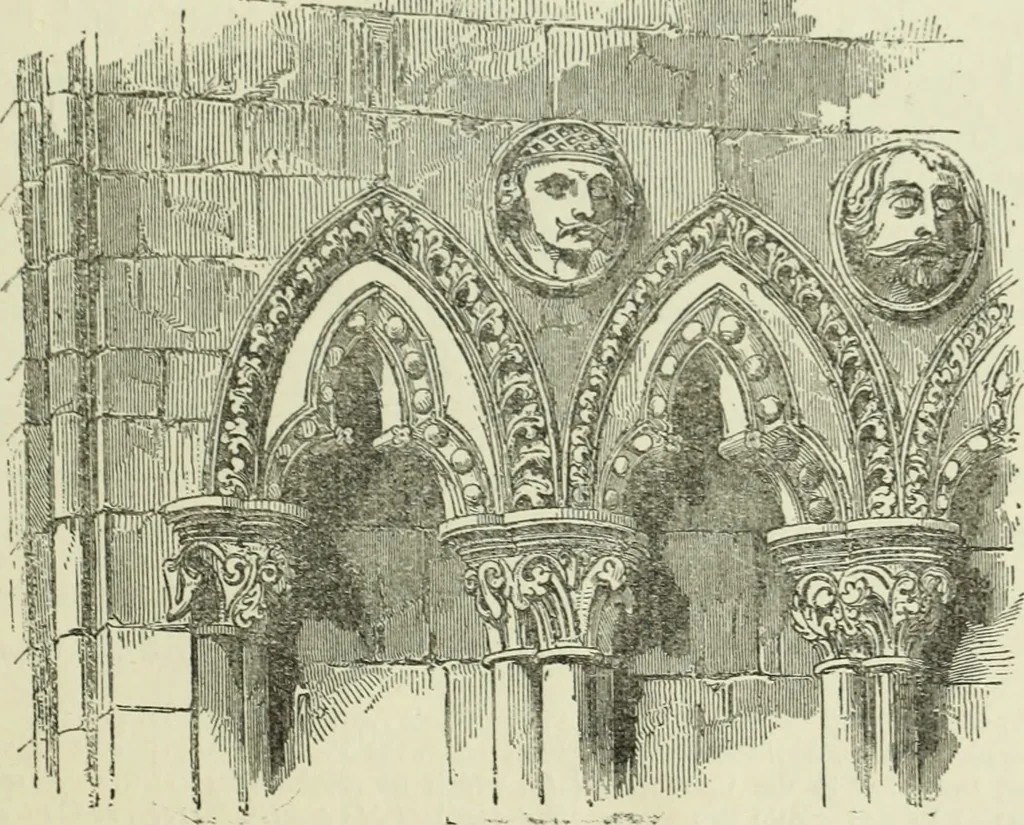 An illustration from The baronial and ecclesiastical antiquities of Scotland, 1909, leaf 74