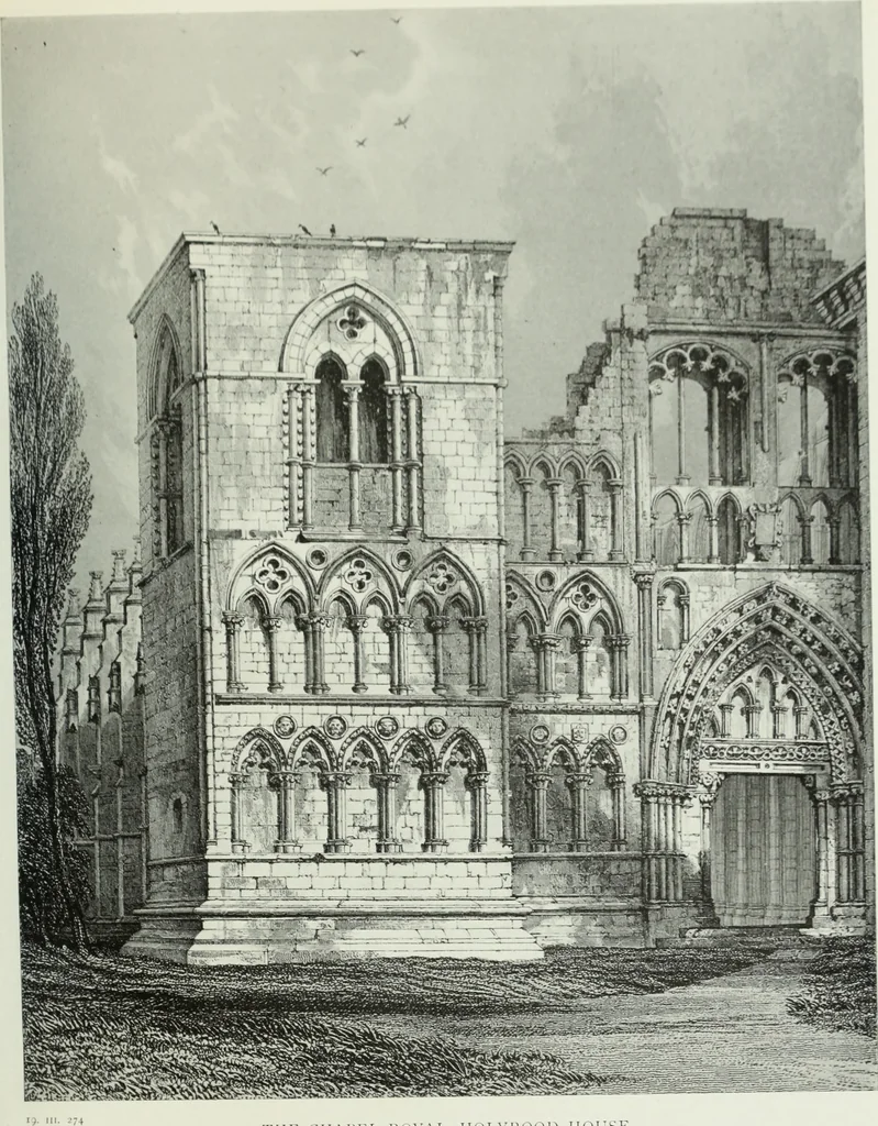 An illustration from The baronial and ecclesiastical antiquities of Scotland, 1909, leaf 84