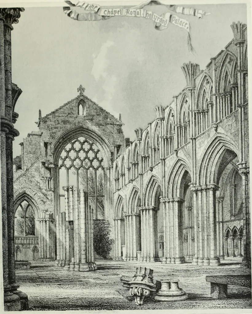 An illustration from The baronial and ecclesiastical antiquities of Scotland, 1909, leaf 88