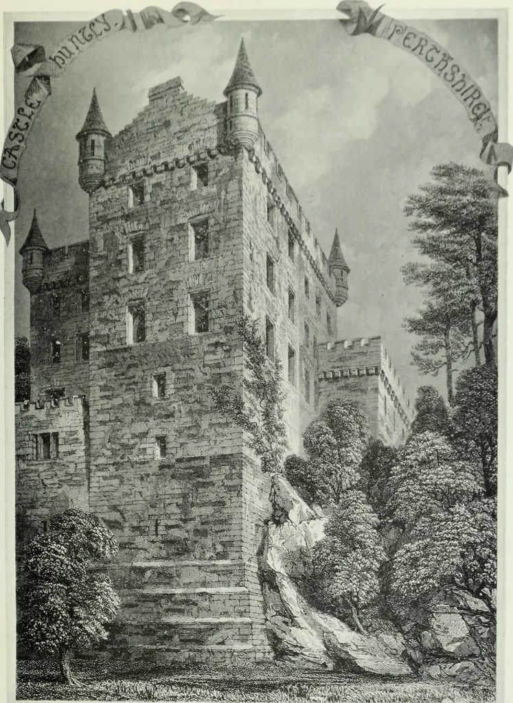 An illustration from The baronial and ecclesiastical antiquities of Scotland, 1909, leaf 92
