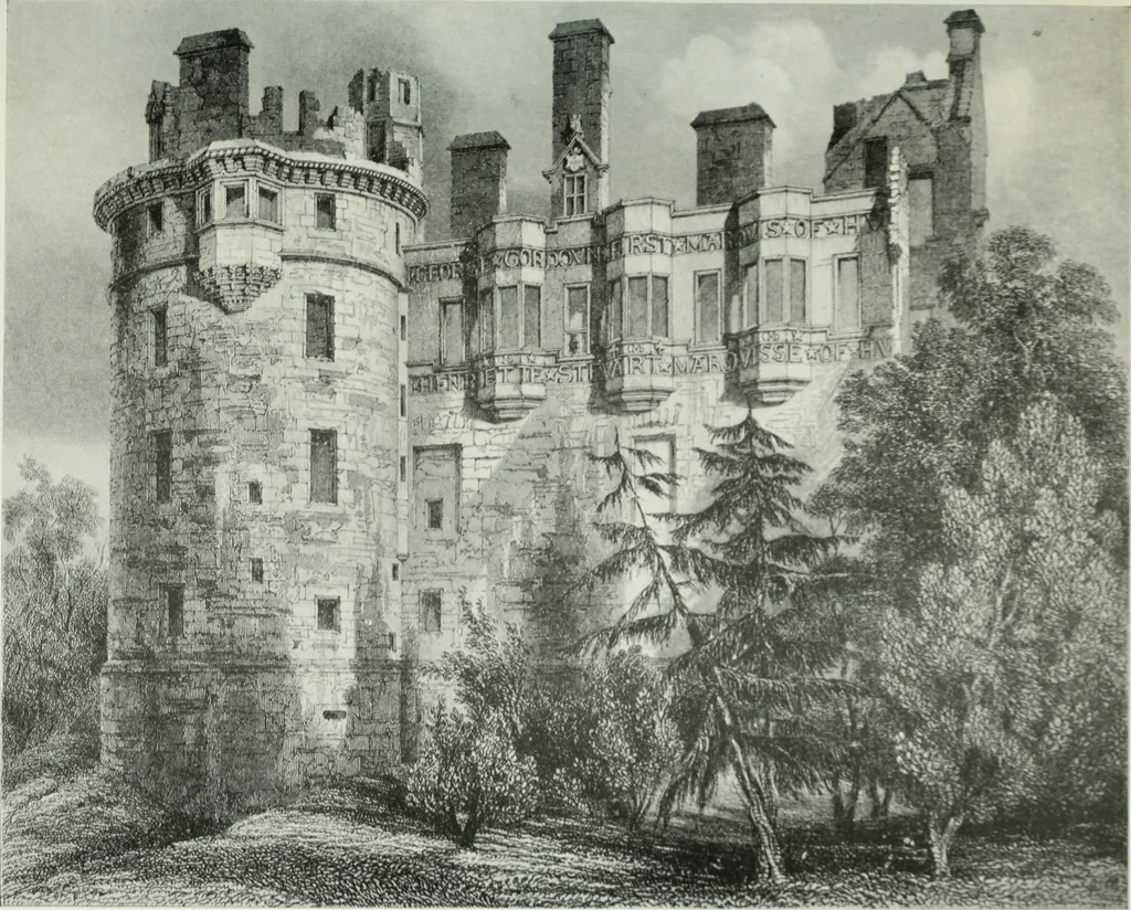 An illustration from The baronial and ecclesiastical antiquities of Scotland, 1909, leaf 96