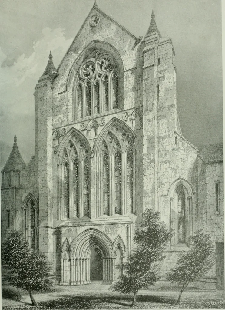 An illustration from The baronial and ecclesiastical antiquities of Scotland, 1909, leaf 104