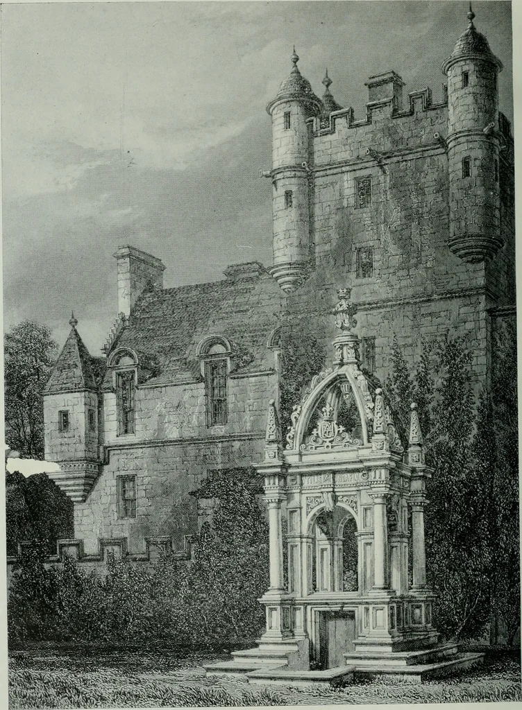 An illustration from The baronial and ecclesiastical antiquities of Scotland, 1909, leaf 121